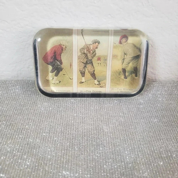 Vintage Golf Paperweight - Picture 1 of 5